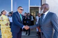 Jamaica Prime Minister Andrew Holness Arrives in Curaçao for Caribbean Summit