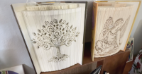 Colorado couple recycles and repurposes books into art