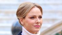 Princess Charlene reinvents hazelnut designer outfit as she brings back power dressing 'masterclass'