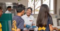 Local root crops find a place on public school menus