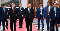 Vietnamese PM Le Minh Hung Pays Courtesy Call on Cambodian Senate President