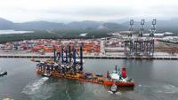 DP World Receives New Electric Cranes As Santos Expansion Advances