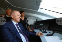 President Erdogan Inaugurates New Bulgaria Bound Railway Section