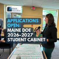 Applications Open for Maine DOE 2026–2027 Student Cabinet