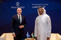UAE explores strengthening economic partnerships with the UK, Italy, Uzbekistan and Scotland in new economy