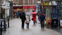 UK retail footfall falls further in September as shoppers stay cautious