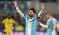 LIONEL MESSI SCORES IN EMOTIONAL SWANSONG FOR ARGENTINA