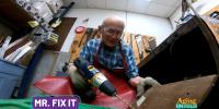 86-year-old volunteer repairs electronics for a good cause