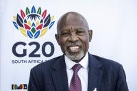 Reserve Bank boss Lesetja Kganyago in tense exchange with activist over economy