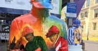 Canvas of Silks art project out of the gate just in time for Breeders Cup Festival