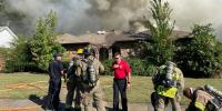 One person taken to hospital for evaluation after Bartlett house fire