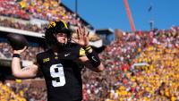 Iowa set to be without starting QB Hank Brown on Friday night