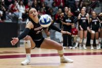 PHOTOS: No. 15 Indiana volleyball falls to No. 1 Nebraska at home