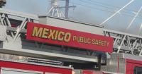 Mexico firefighters respond to overnight construction debris fire