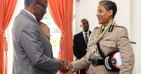 Barbados police commissioner Sonia Boyce receives Order of the Republic