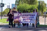 Governor’s Office Lights Arizona Purple to Stand With Domestic Violence Survivors