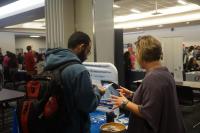 Students attend All Majors Career and Internship Fair amidst worry about job market