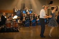 Swingsations performing big band music at Castlegar dance