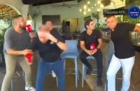 Terrifying moment sport broadcasters flee on live TV as huge 7.7 magnitude earthquake strikes near Panama Canal