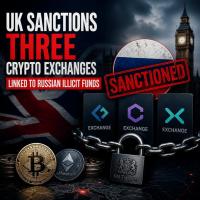 UK Sanctions Three Crypto Exchanges Linked To Russian Illicit Funds