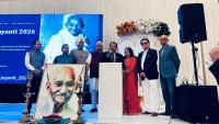 Indian Overseas Congress New Jersey marks Gandhi Jayanti, Diwali with message of unity