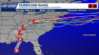 North Carolina Piedmont could see impacts from Hurricane Isaias: rain, wind, and tornado risk