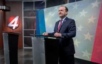 New Mexico GOP gubernatorial nominee Hull takes debate stage solo as Haaland opts to see farmers