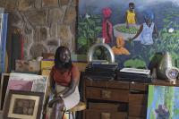 While conflict persists in South Sudan, her home is where the art is