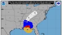 Hurricane Isaias' Eye Within 100 Miles of Pensacola, Winds Down Slightly: 4 pm CDT