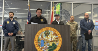 Florida officials urge the panhandle to 'hunker down' for Isaias
