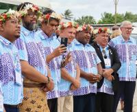 PM brings Pre-COP message home: the Pacific is not waiting