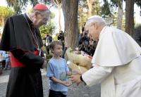Hundreds of children join Pope Leo XIV in praying the Rosary for peace