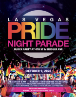 Las Vegas PRIDE Kicks Off 43rd Anniversary Celebration Tonight With Downtown Parade, 10.9