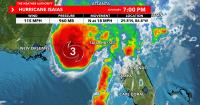 Hurricane Isaias making landfall along the Florida Panhandle tonight