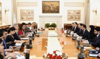 India And Qatar Review Multifaceted Strategic Partnership