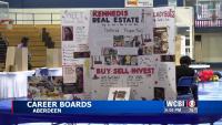Aberdeen High School Freshman Seminar students present Career and Entrepreneurial Boards