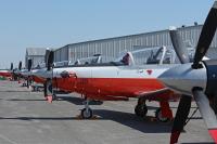 Dozens of Navy training planes arrive in Little Rock, leaving Florida before Hurricane Isaias