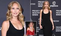Christie Brinkley's model daughter Sailor, 28, is her twin as she stuns in plunging black gown at NY fundraiser