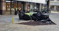 Woman dies after car launches from Downtown Honolulu parking structure