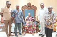 Roads Minister meets Ga Mantse