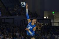 Gaerte dominates in first home match after injury as No. 4 Kentucky sweeps LSU