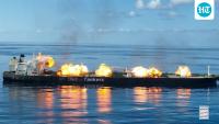 Iran claims attack on LPG tanker, says vessels trying to cross Strait of Hormuz will be ‘punished’