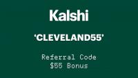 Kalshi launches $55 promo code “CLEVELAND55” for Maryland vs. Ohio State