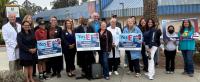 Community leaders host rally for Measure E