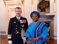 Nigeria’s envoy, Lola Akande, presents credentials to Denmark’s King