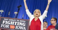 Ashley Hinson stresses affordability, independence from Trump as Senate race tightens