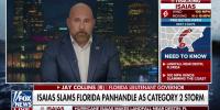 Florida Lt Gov Jay Collins says early signs aren’t dire from Hurricane Isaias’ landfall
