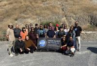 International travelers visit Zangilan district