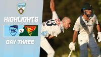 New South Wales v Tasmania | Sheffield Shield | Day Three