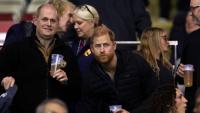 Prince Harry 'booed' at UK rugby match in surprise appearance without Meghan